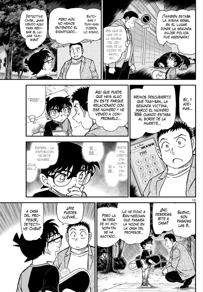Detective Conan capítulo 1016 página 14