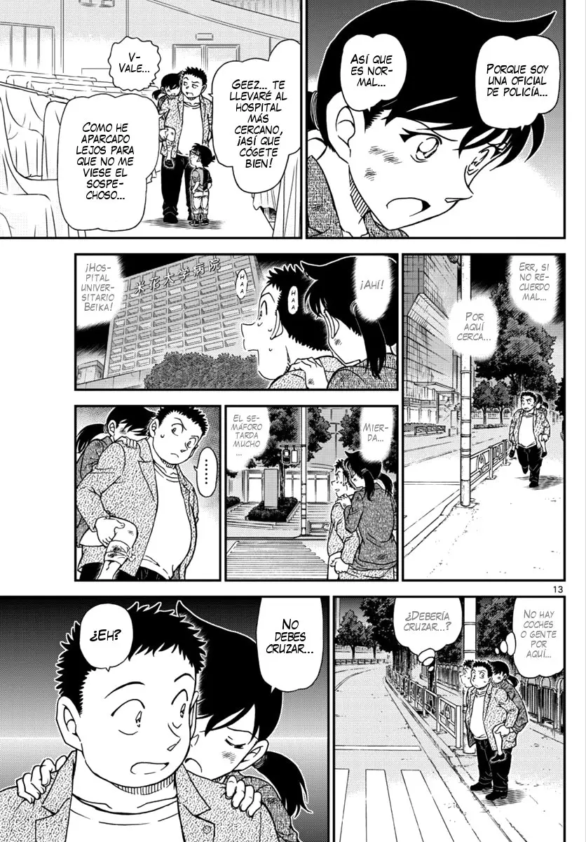 Detective Conan capítulo 1017 página 14