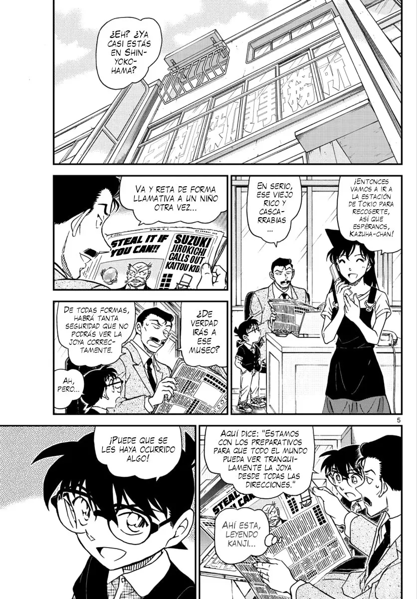 Detective Conan capítulo 1018 página 6