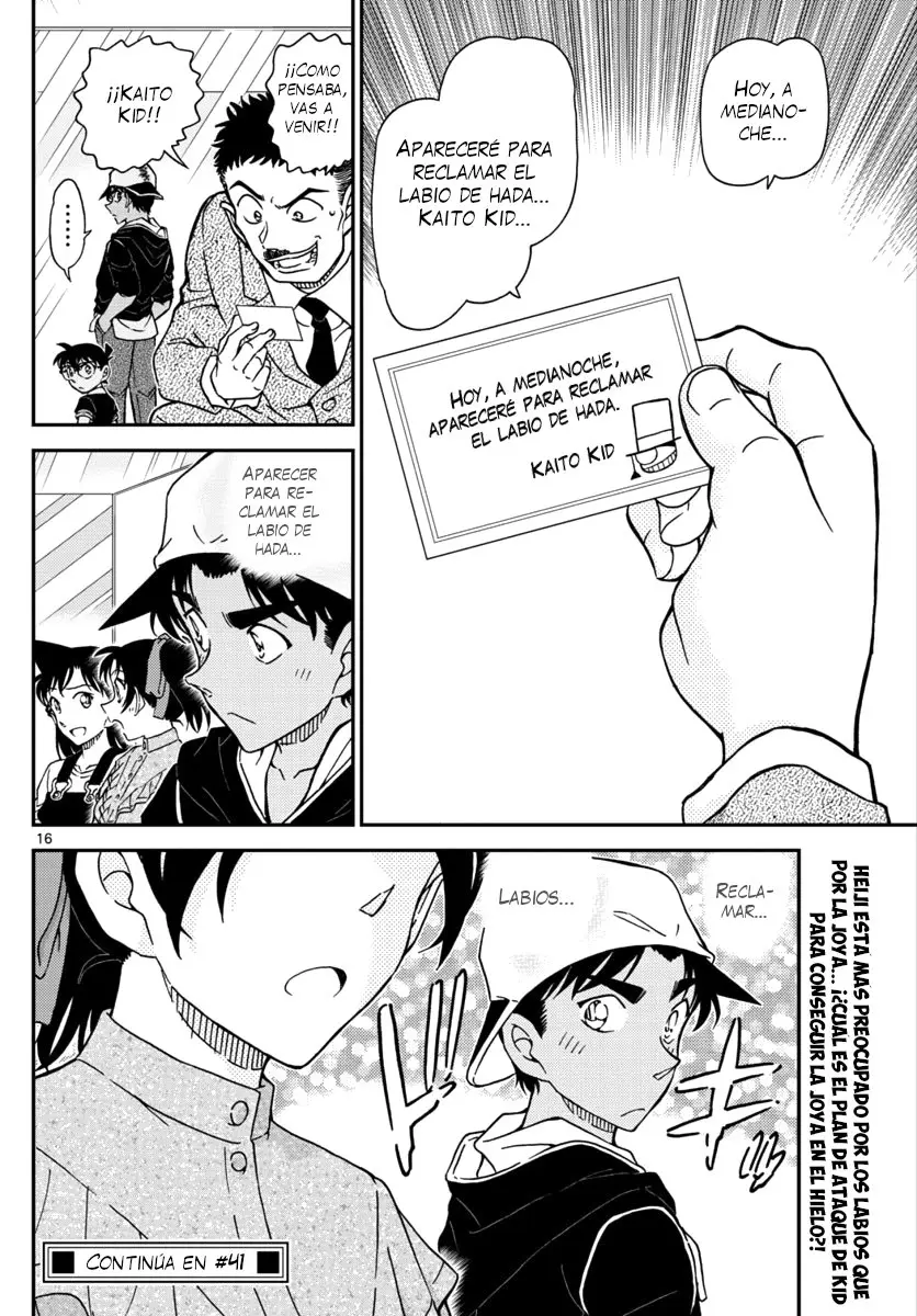 Detective Conan capítulo 1018 página 17