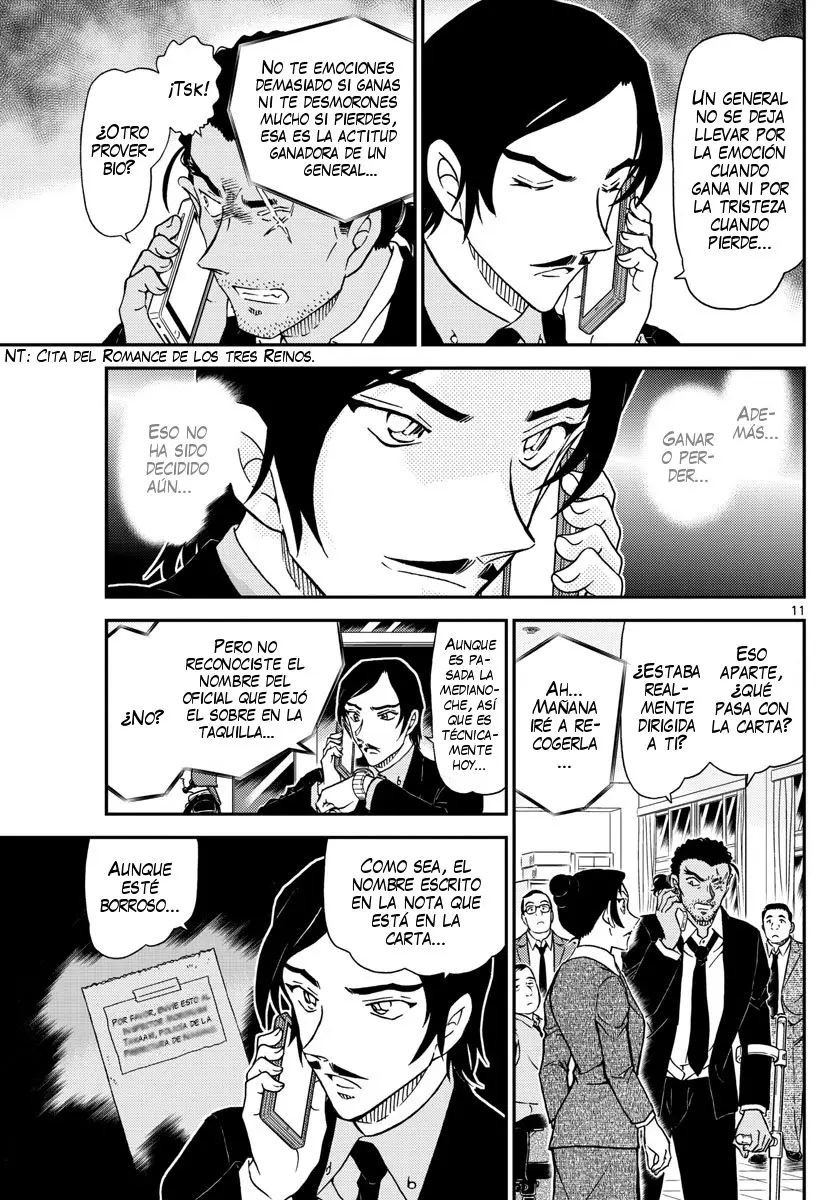 Detective Conan capítulo 1020 página 12