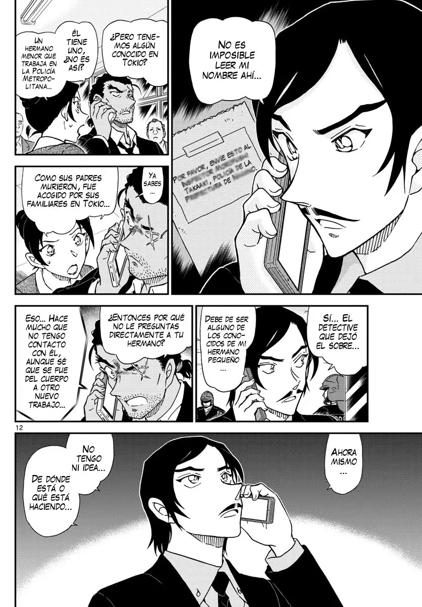 Detective Conan capítulo 1020 página 13