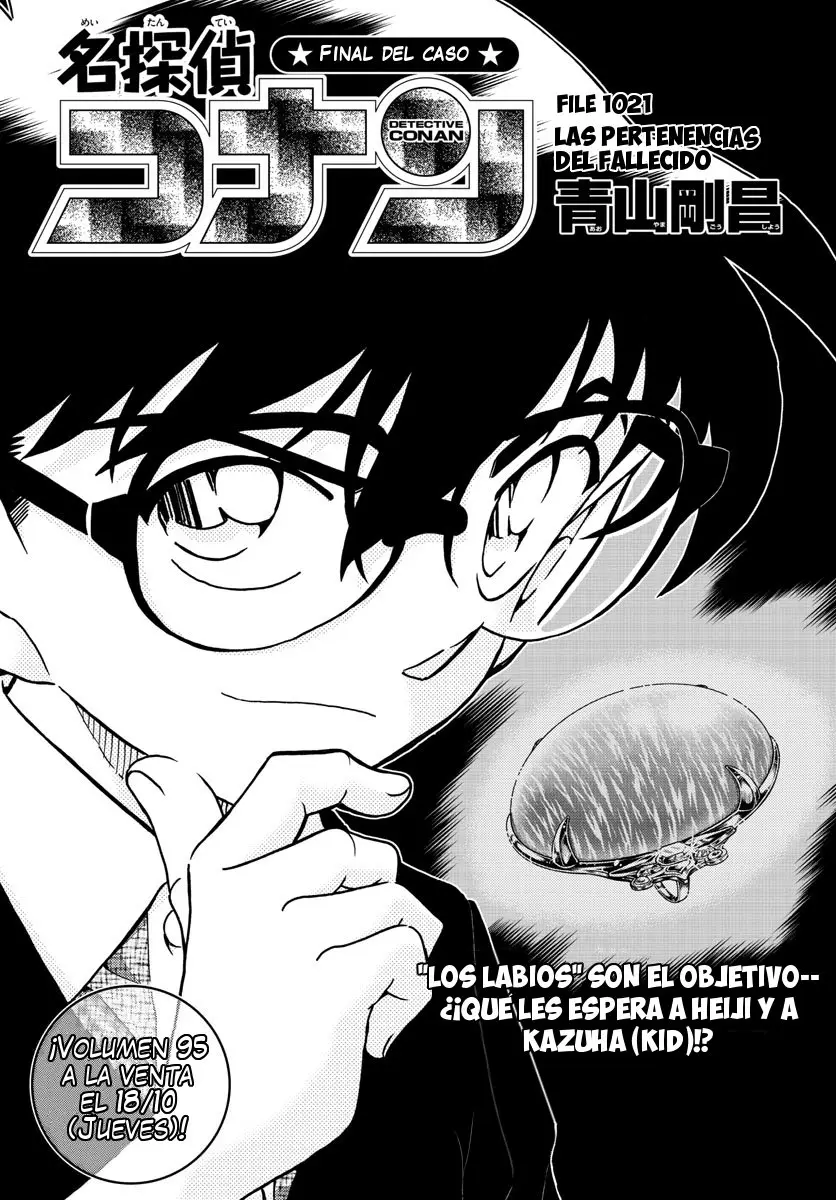 Detective Conan capítulo 1021 página 2
