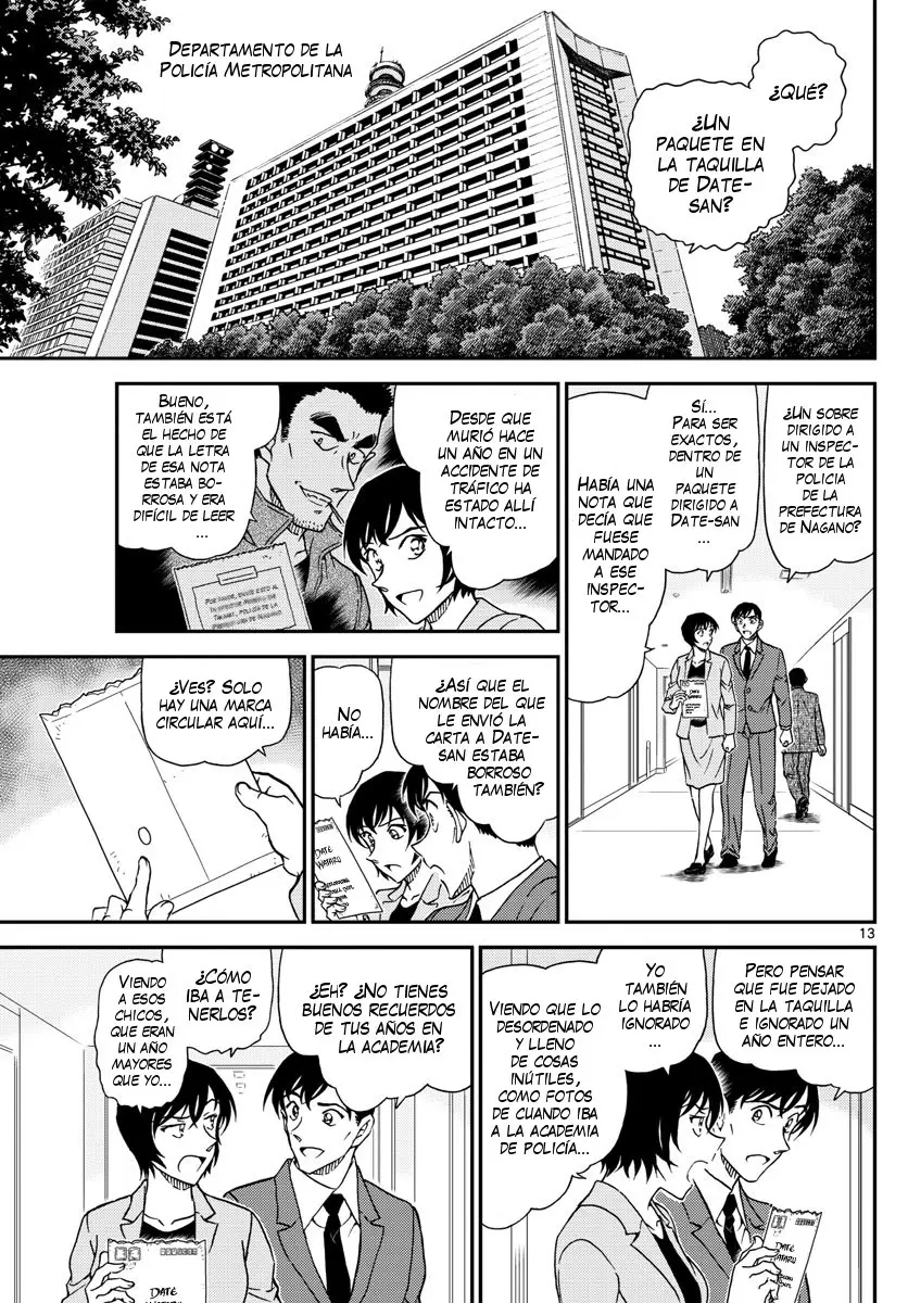 Detective Conan capítulo 1021 página 14