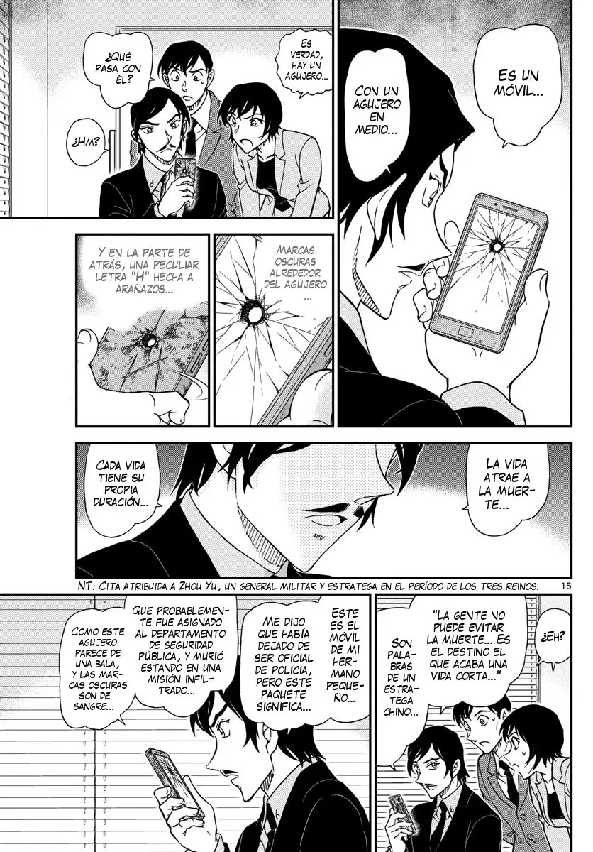Detective Conan capítulo 1021 página 16