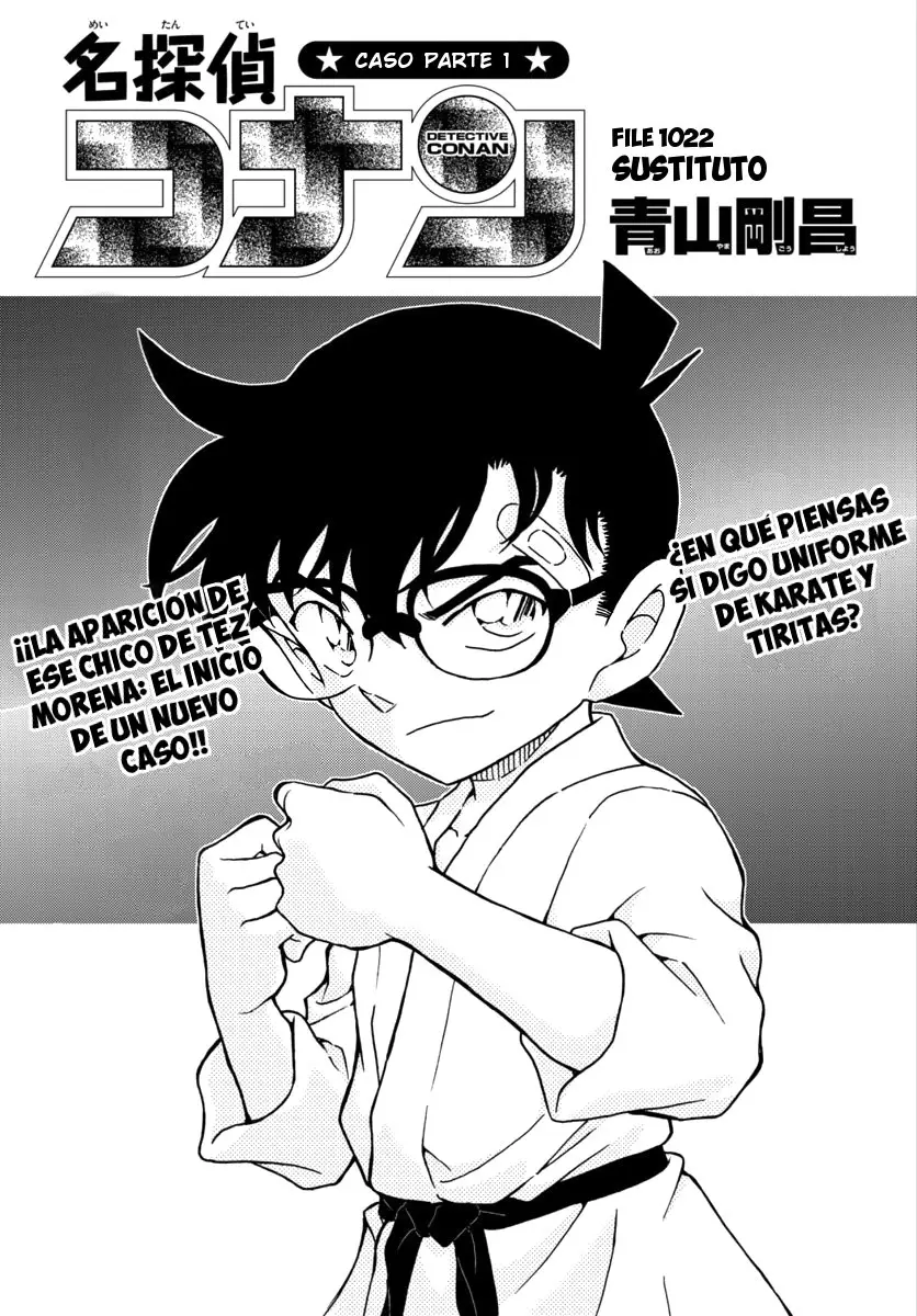 Detective Conan capítulo 1022 página 1