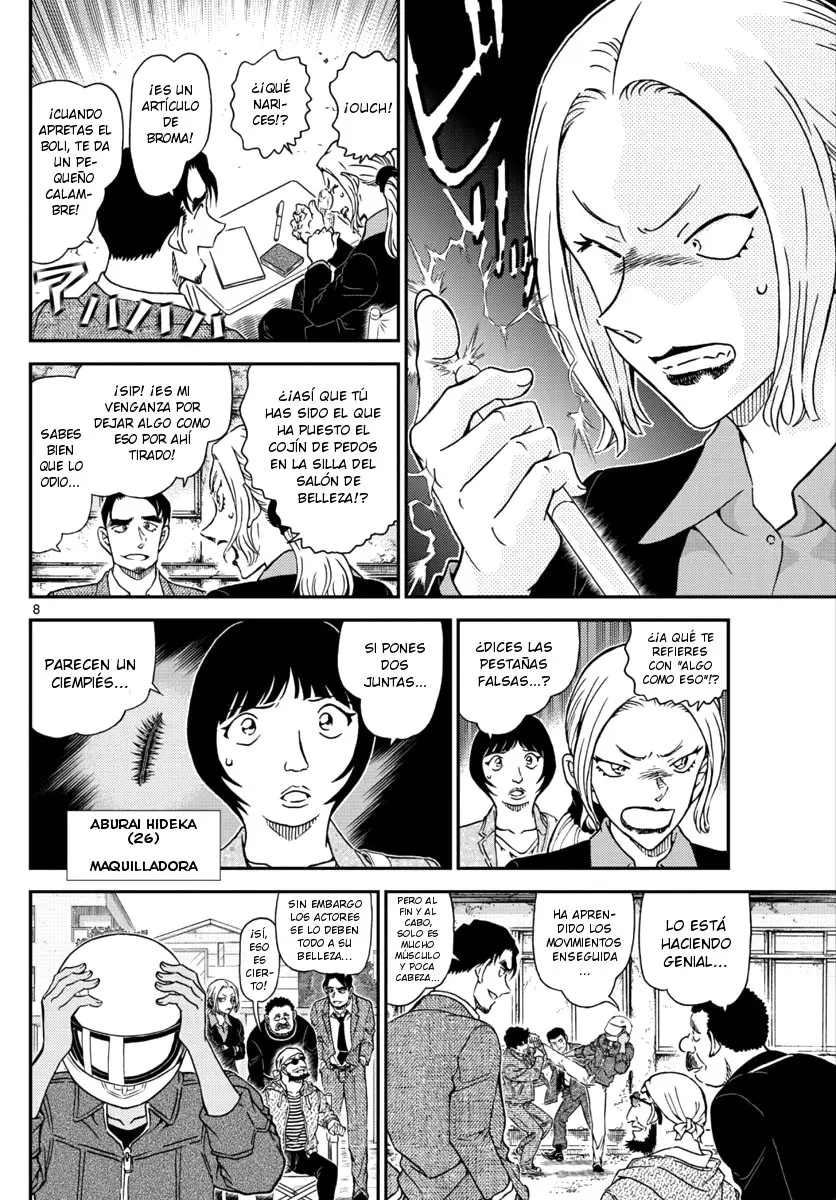 Detective Conan capítulo 1022 página 8