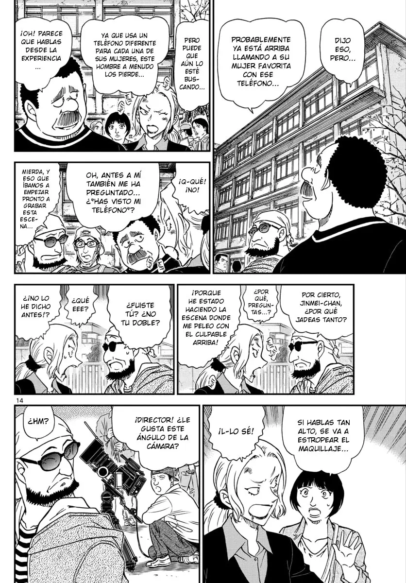 Detective Conan capítulo 1022 página 14