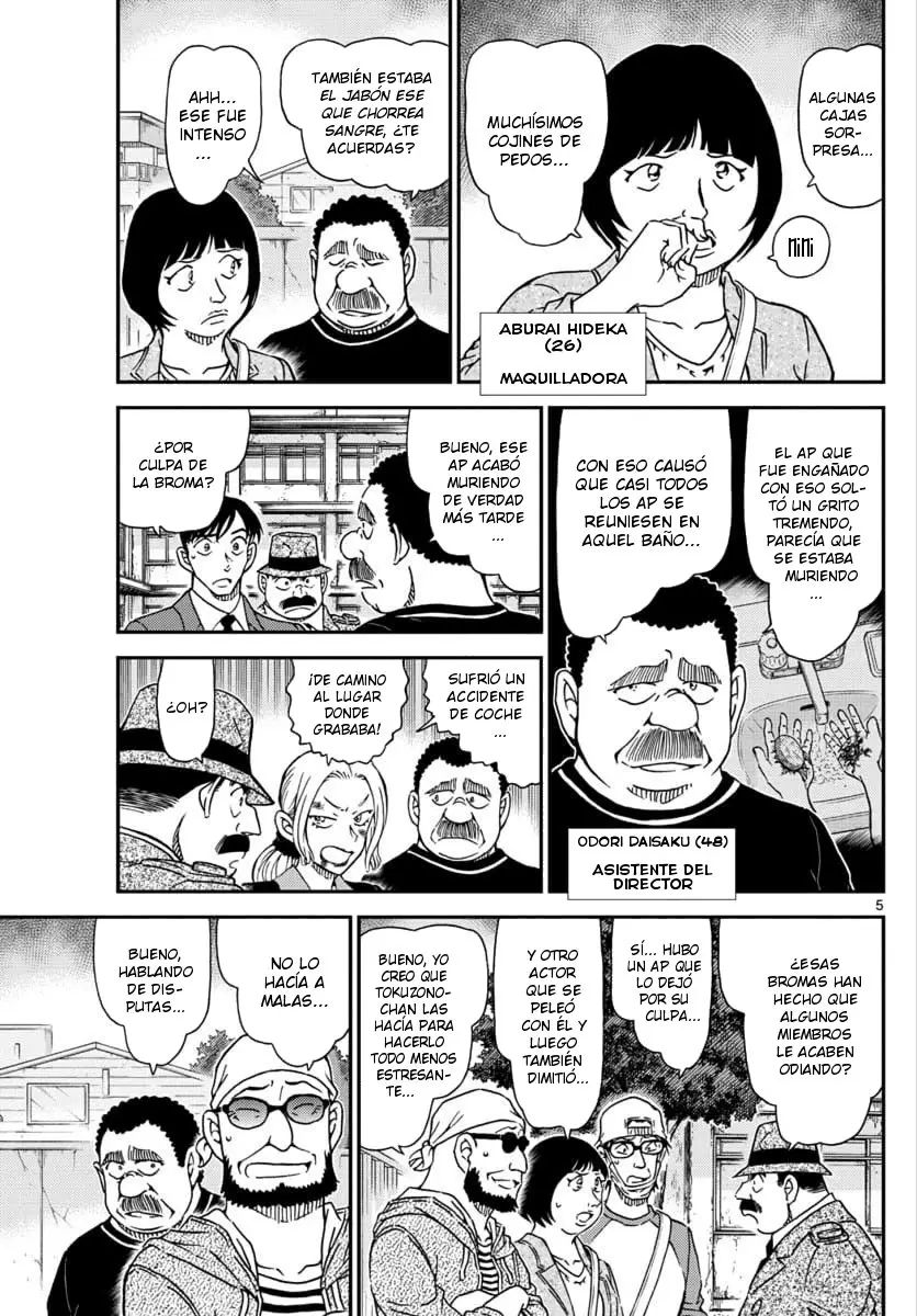 Detective Conan capítulo 1023 página 5
