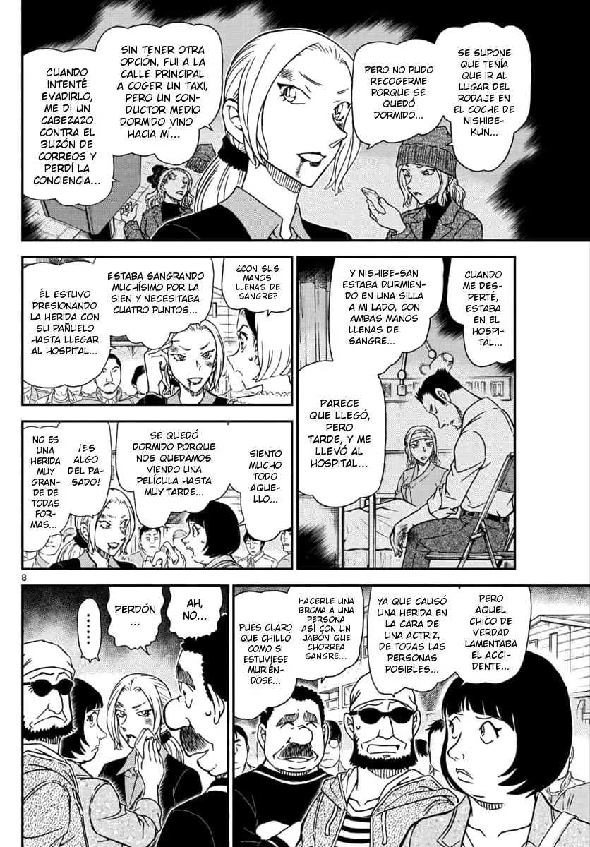 Detective Conan capítulo 1024 página 8