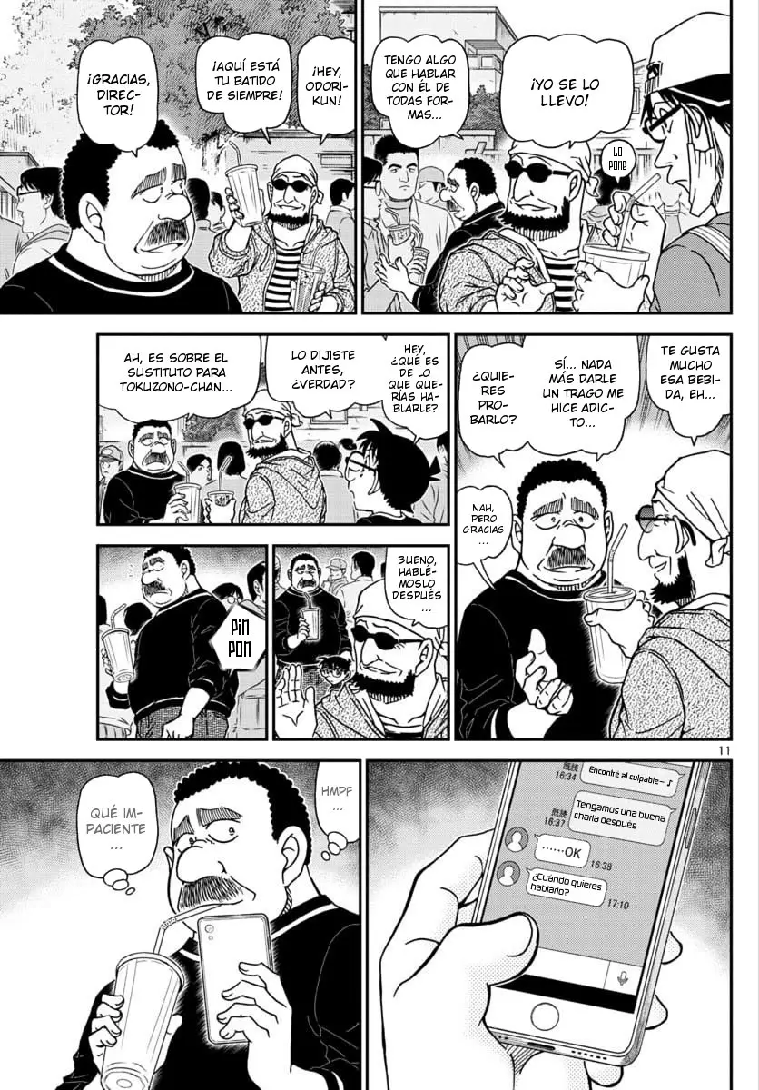 Detective Conan capítulo 1024 página 11