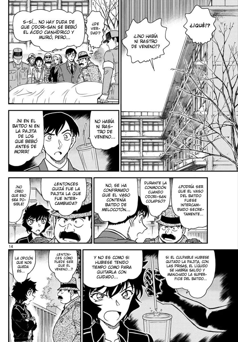 Detective Conan capítulo 1024 página 14