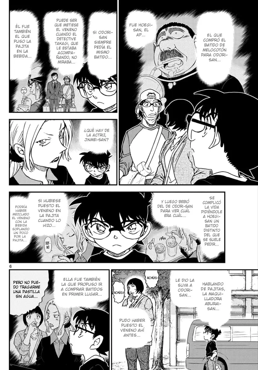 Detective Conan capítulo 1025 página 6