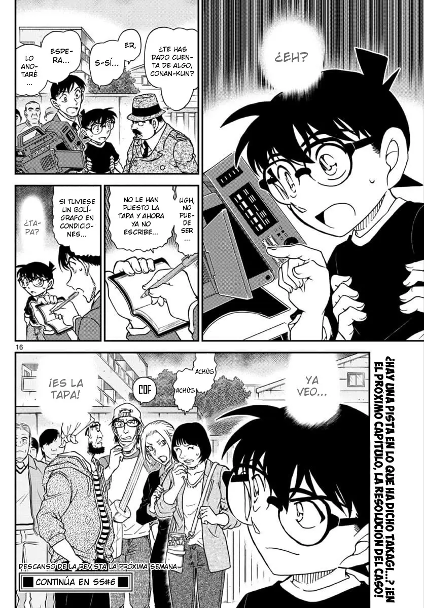 Detective Conan capítulo 1025 página 16