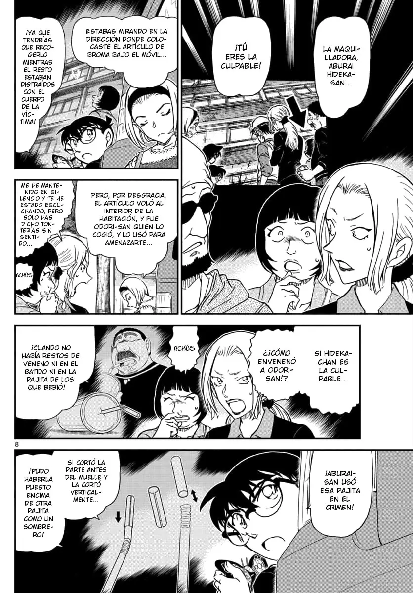 Detective Conan capítulo 1026 página 8