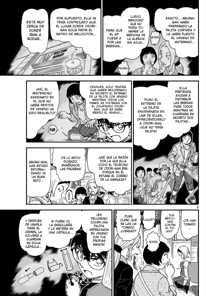Detective Conan capítulo 1026 página 9