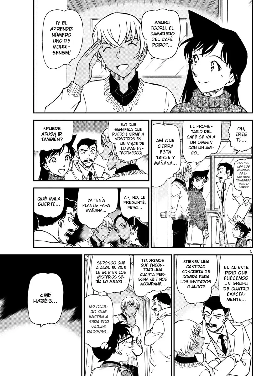 Detective Conan capítulo 1027 página 5