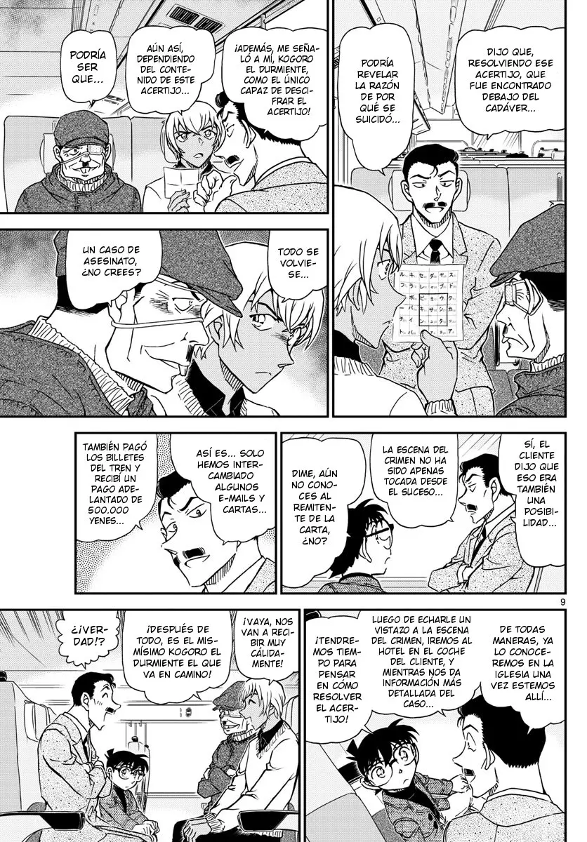 Detective Conan capítulo 1027 página 9