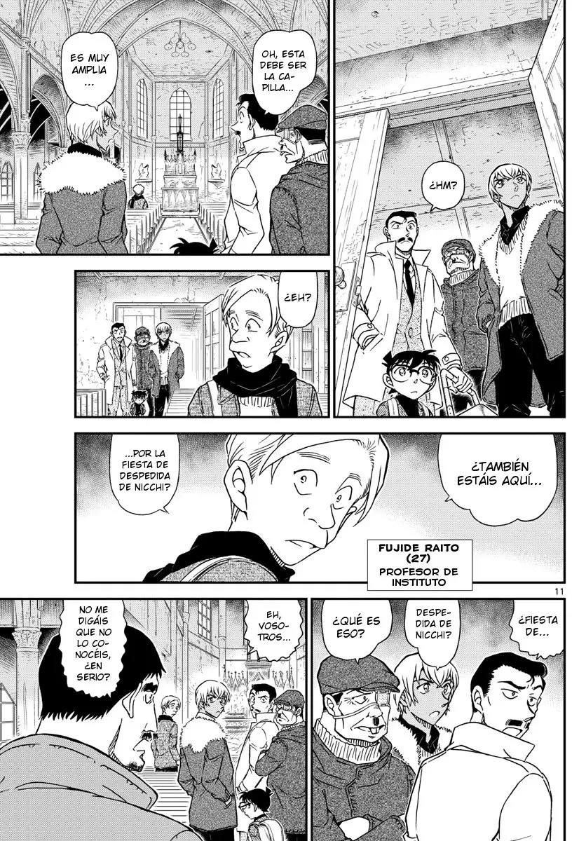 Detective Conan capítulo 1027 página 11