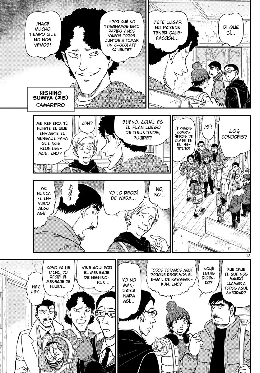 Detective Conan capítulo 1027 página 13