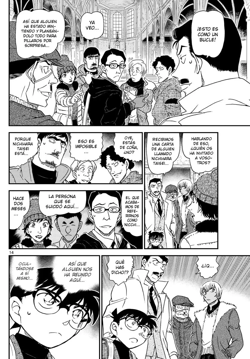 Detective Conan capítulo 1027 página 14