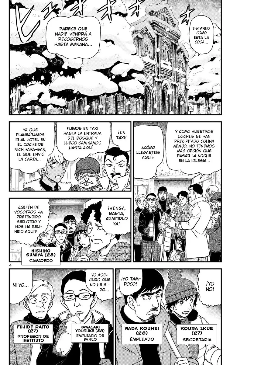 Detective Conan capítulo 1028 página 5