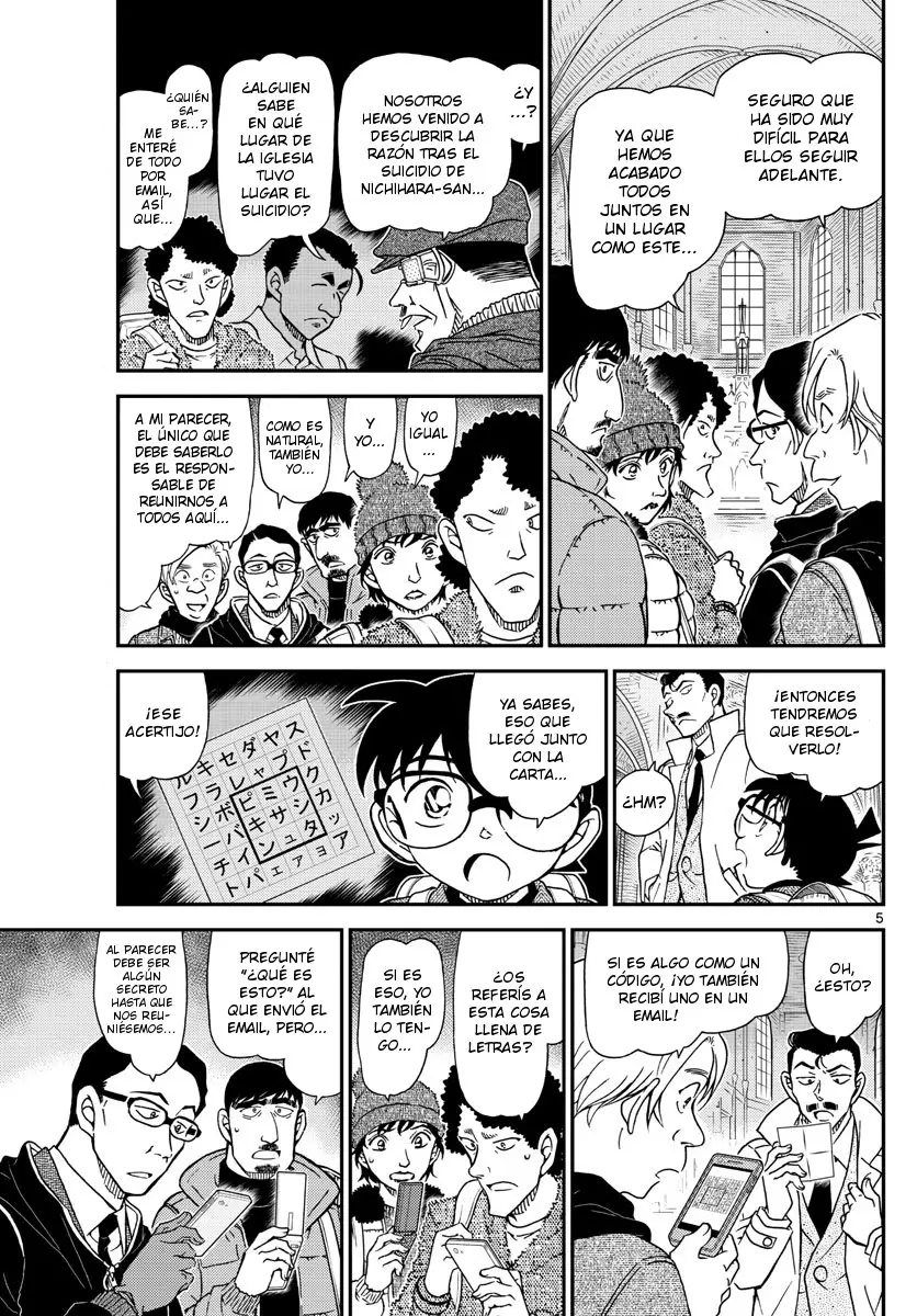 Detective Conan capítulo 1028 página 6