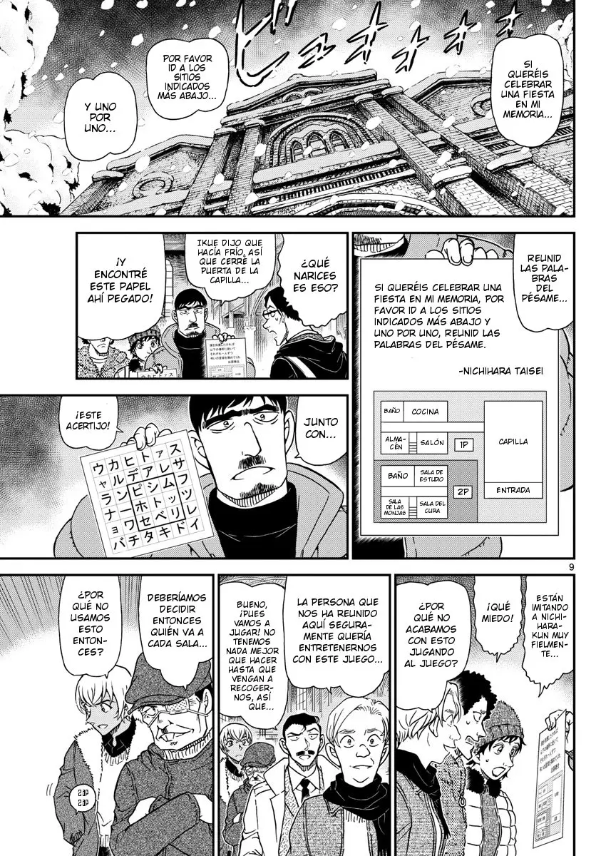 Detective Conan capítulo 1028 página 10