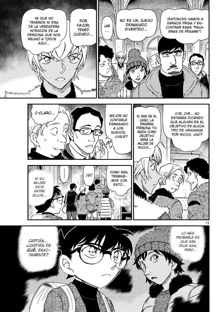 Detective Conan capítulo 1028 página 14
