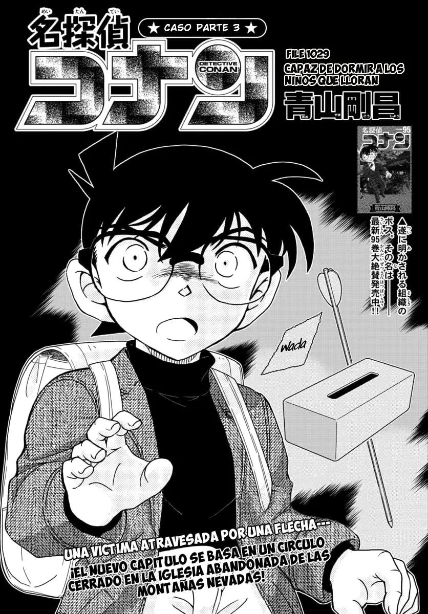 Detective Conan capítulo 1029 página 1
