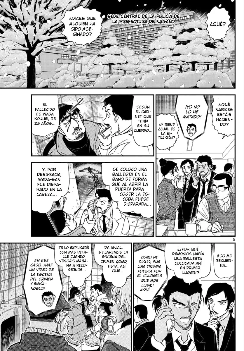 Detective Conan capítulo 1029 página 5