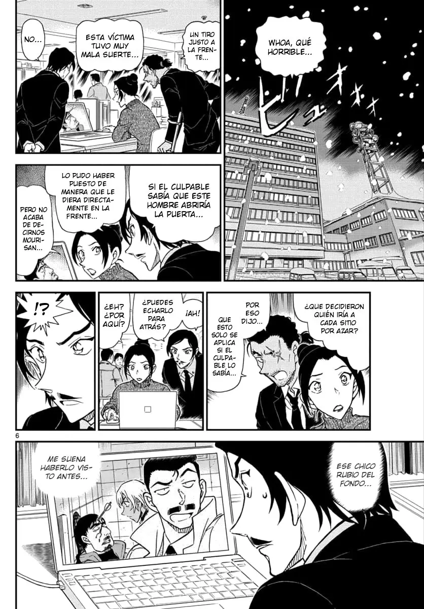 Detective Conan capítulo 1029 página 6