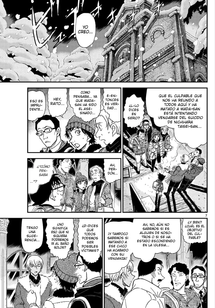 Detective Conan capítulo 1029 página 7