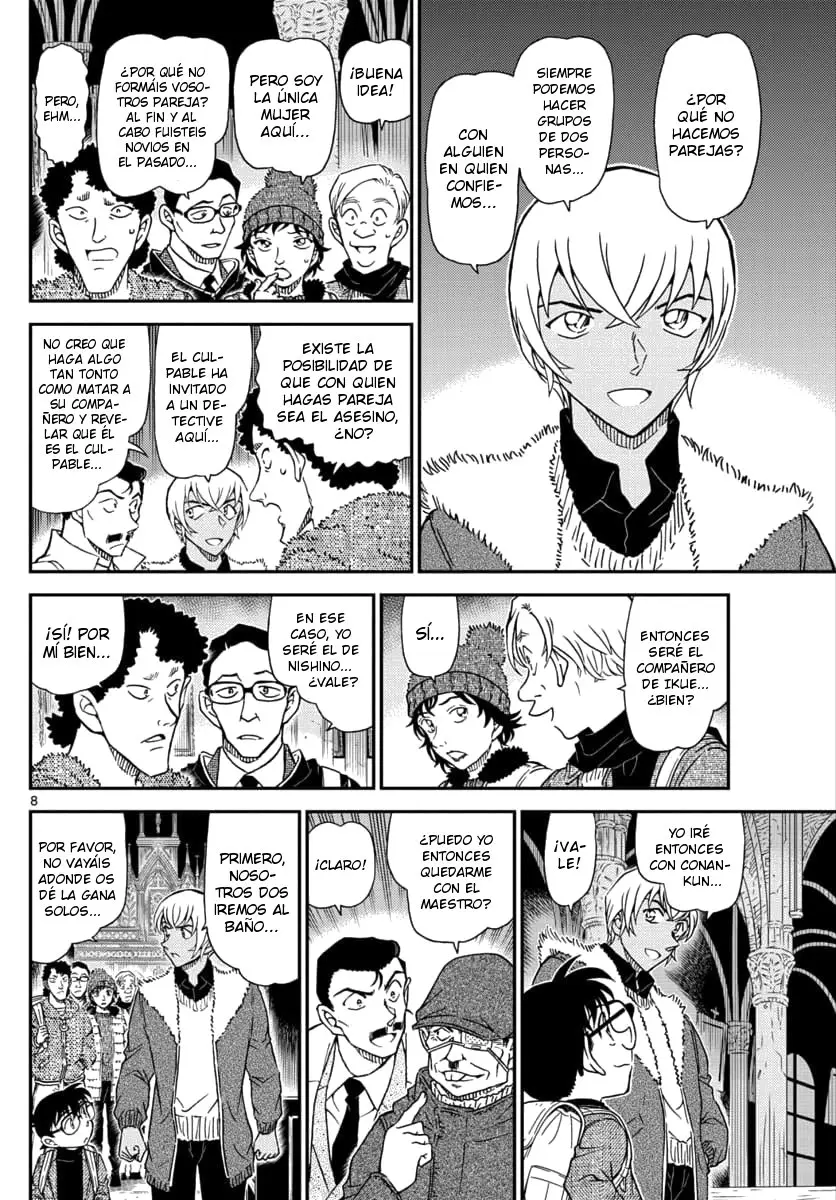 Detective Conan capítulo 1029 página 8
