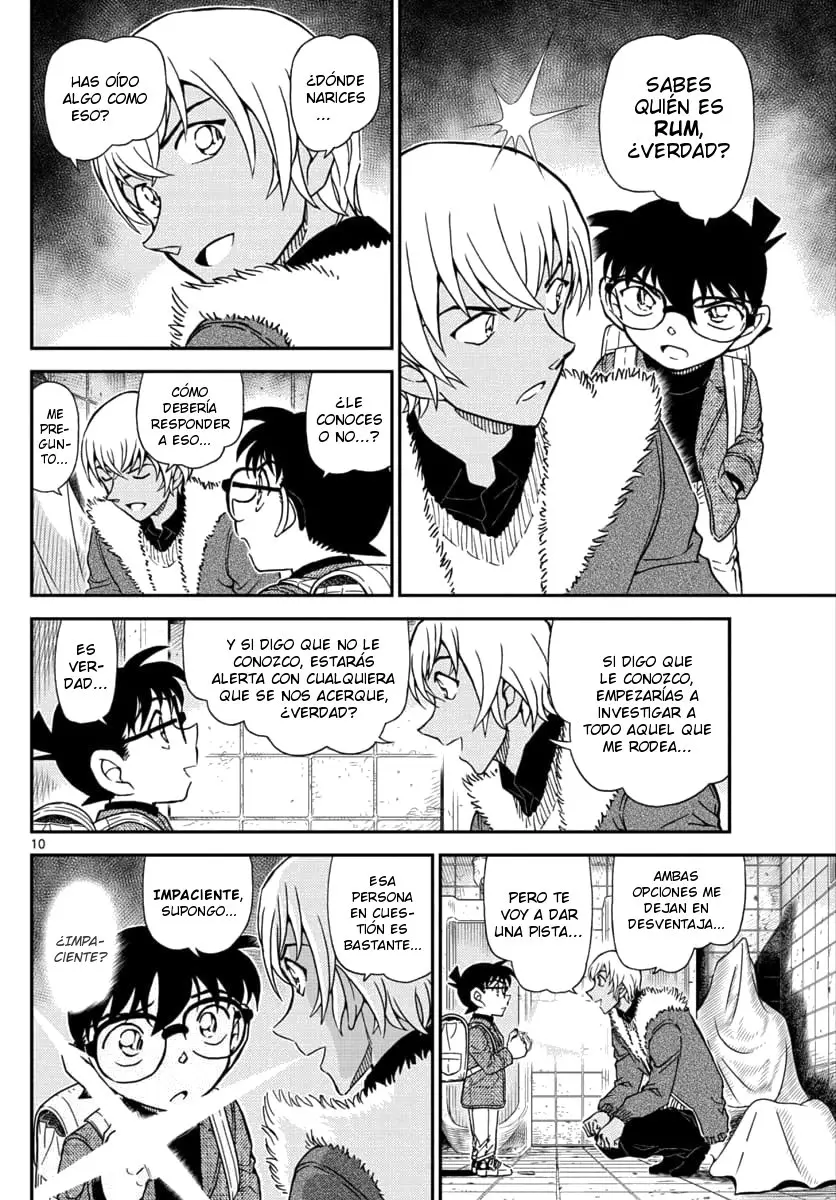 Detective Conan capítulo 1029 página 10