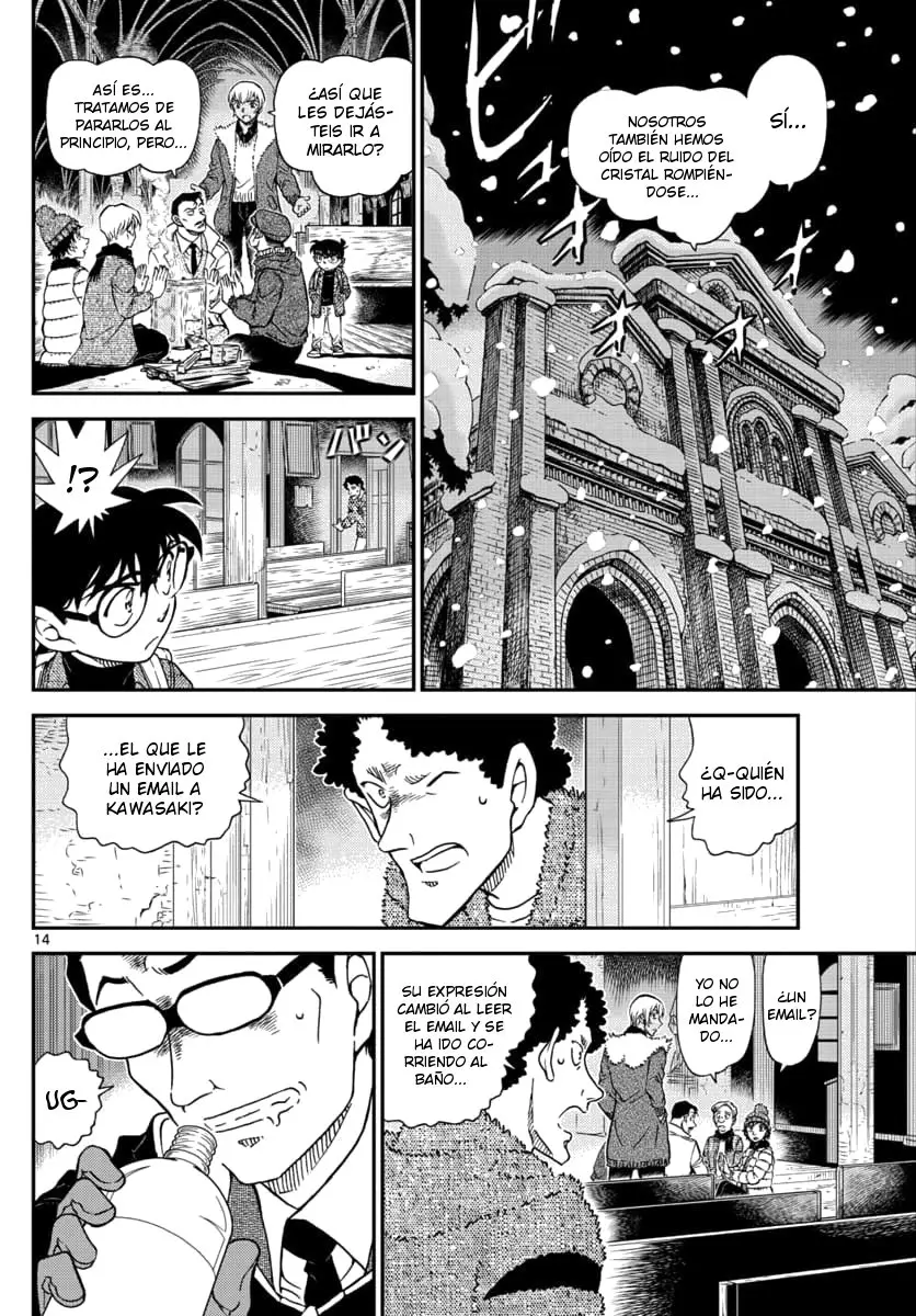 Detective Conan capítulo 1029 página 14