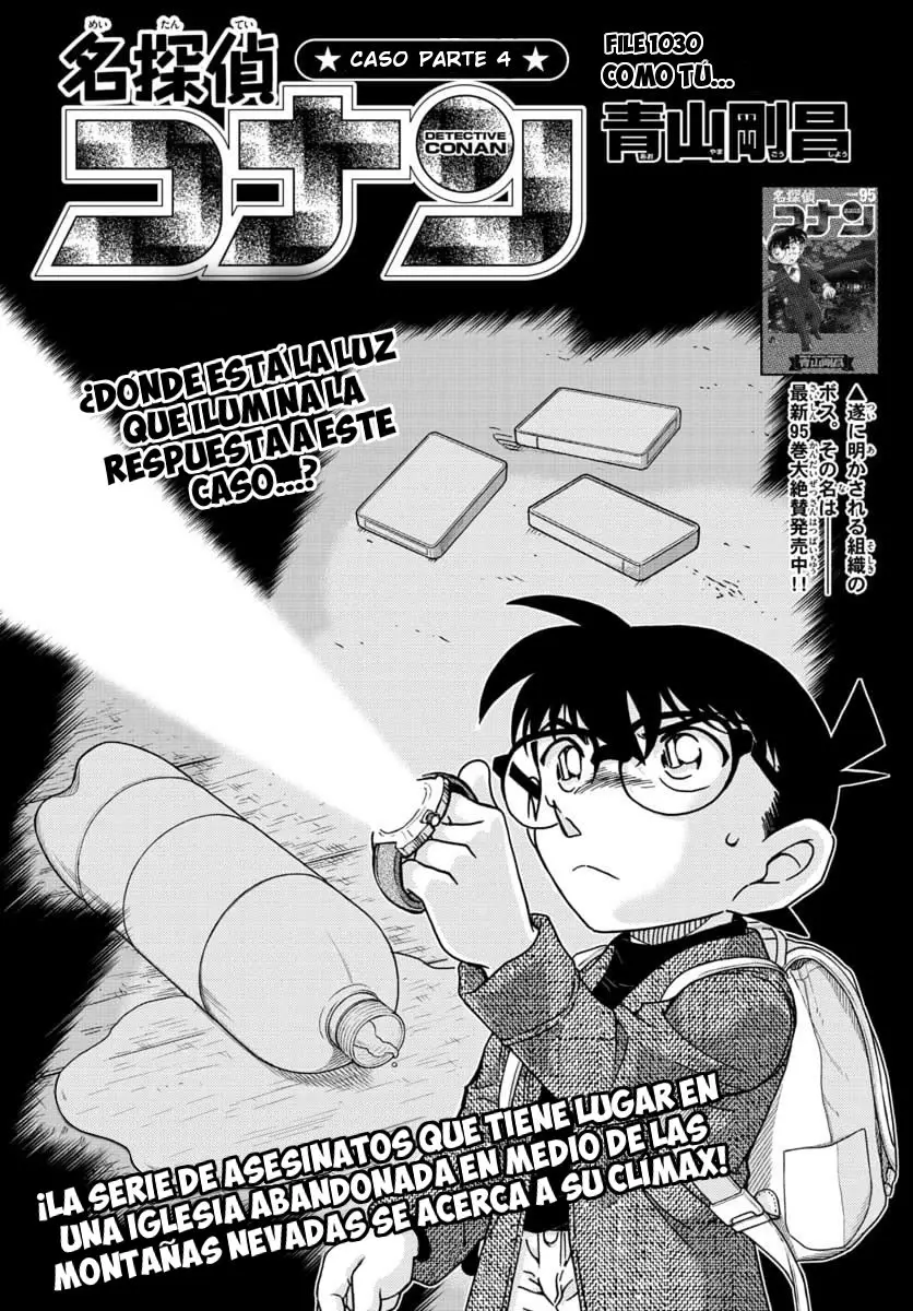 Detective Conan capítulo 1030 página 1