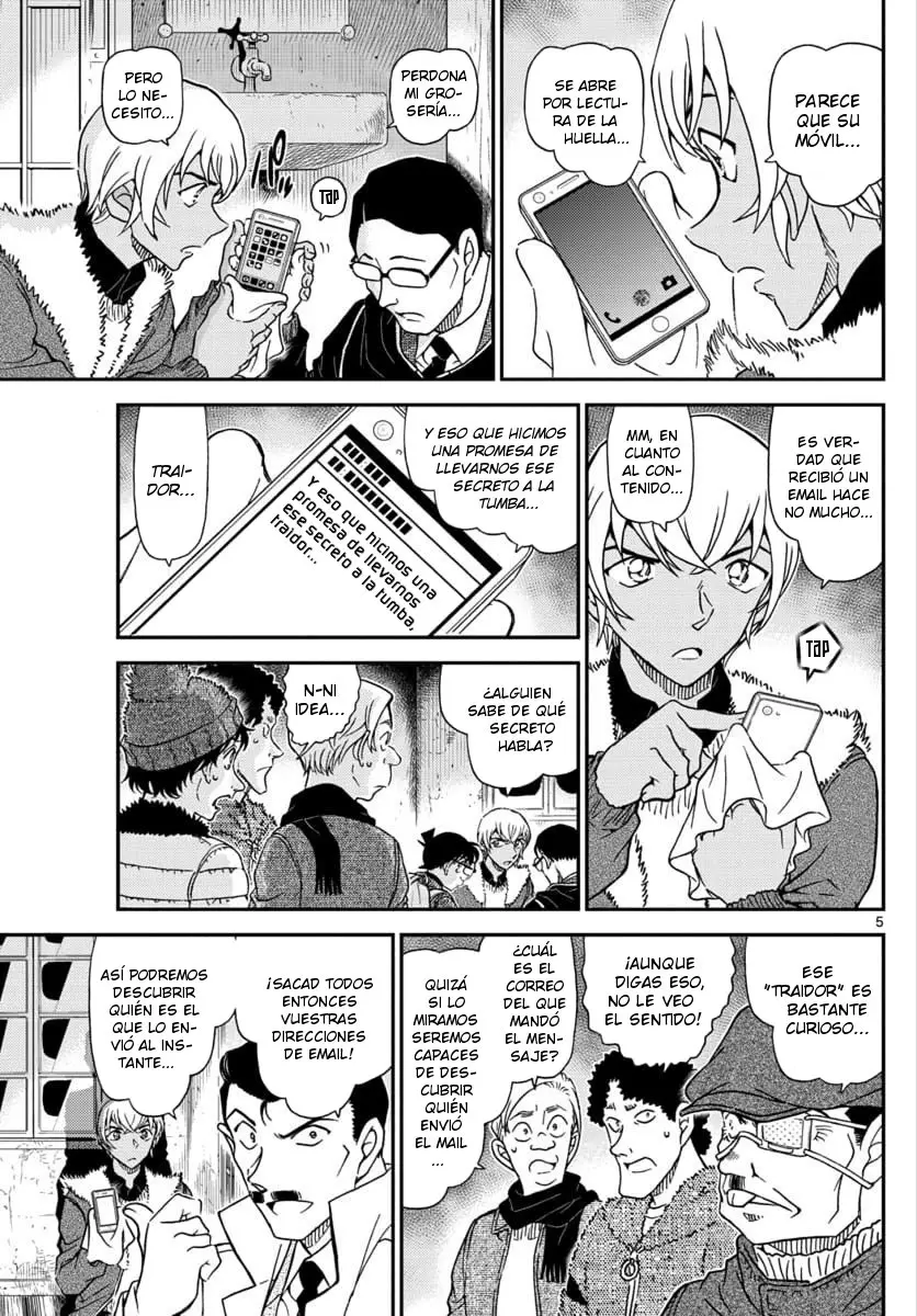 Detective Conan capítulo 1030 página 5
