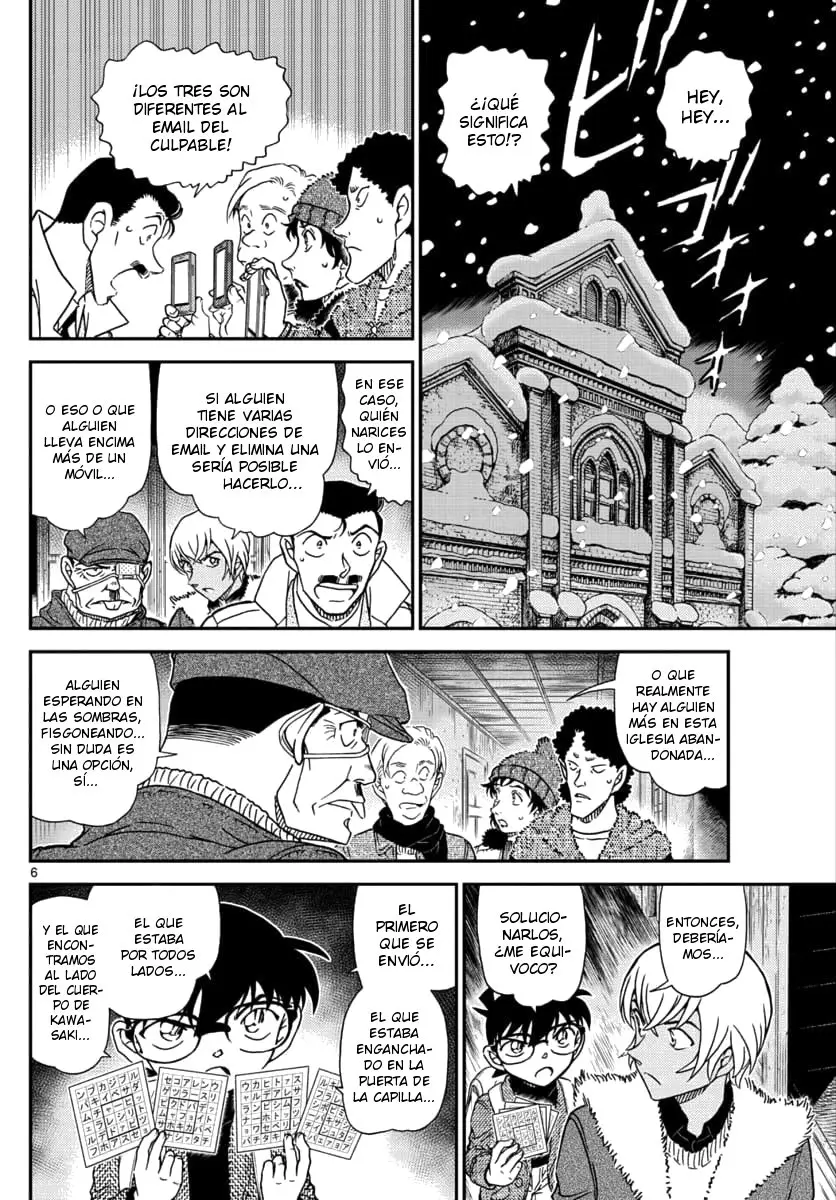 Detective Conan capítulo 1030 página 6