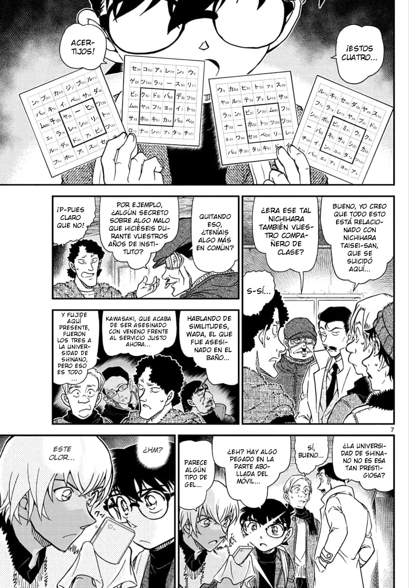Detective Conan capítulo 1030 página 7
