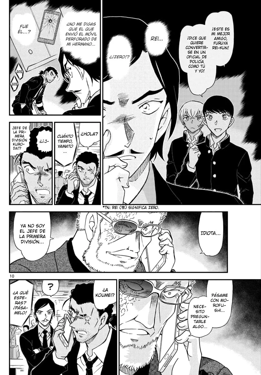 Detective Conan capítulo 1030 página 10