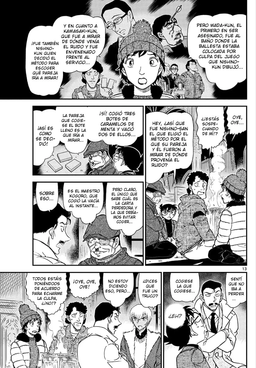 Detective Conan capítulo 1030 página 13