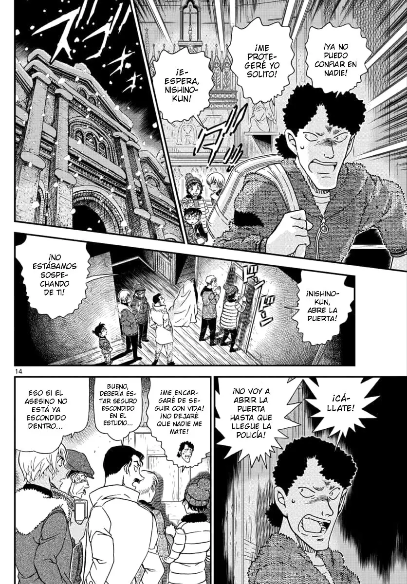 Detective Conan capítulo 1030 página 14