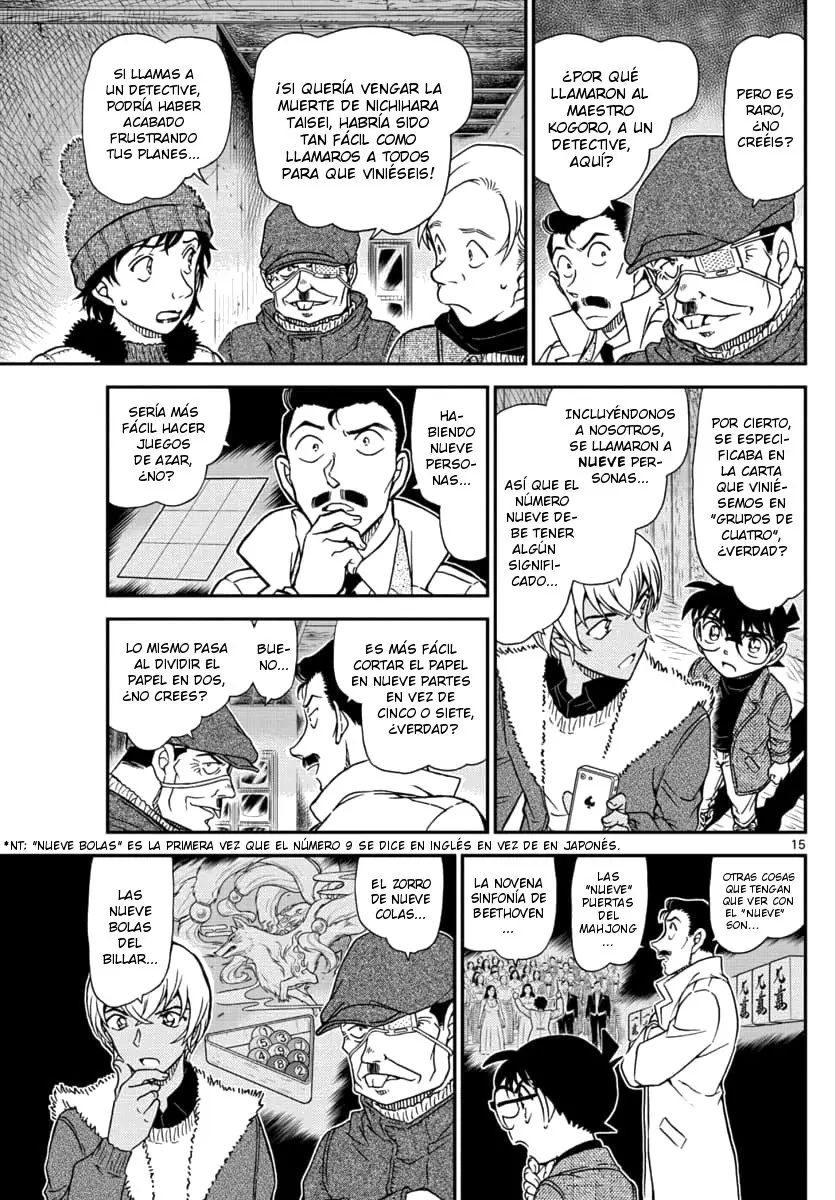 Detective Conan capítulo 1030 página 15
