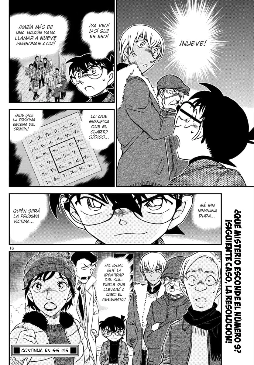 Detective Conan capítulo 1030 página 16