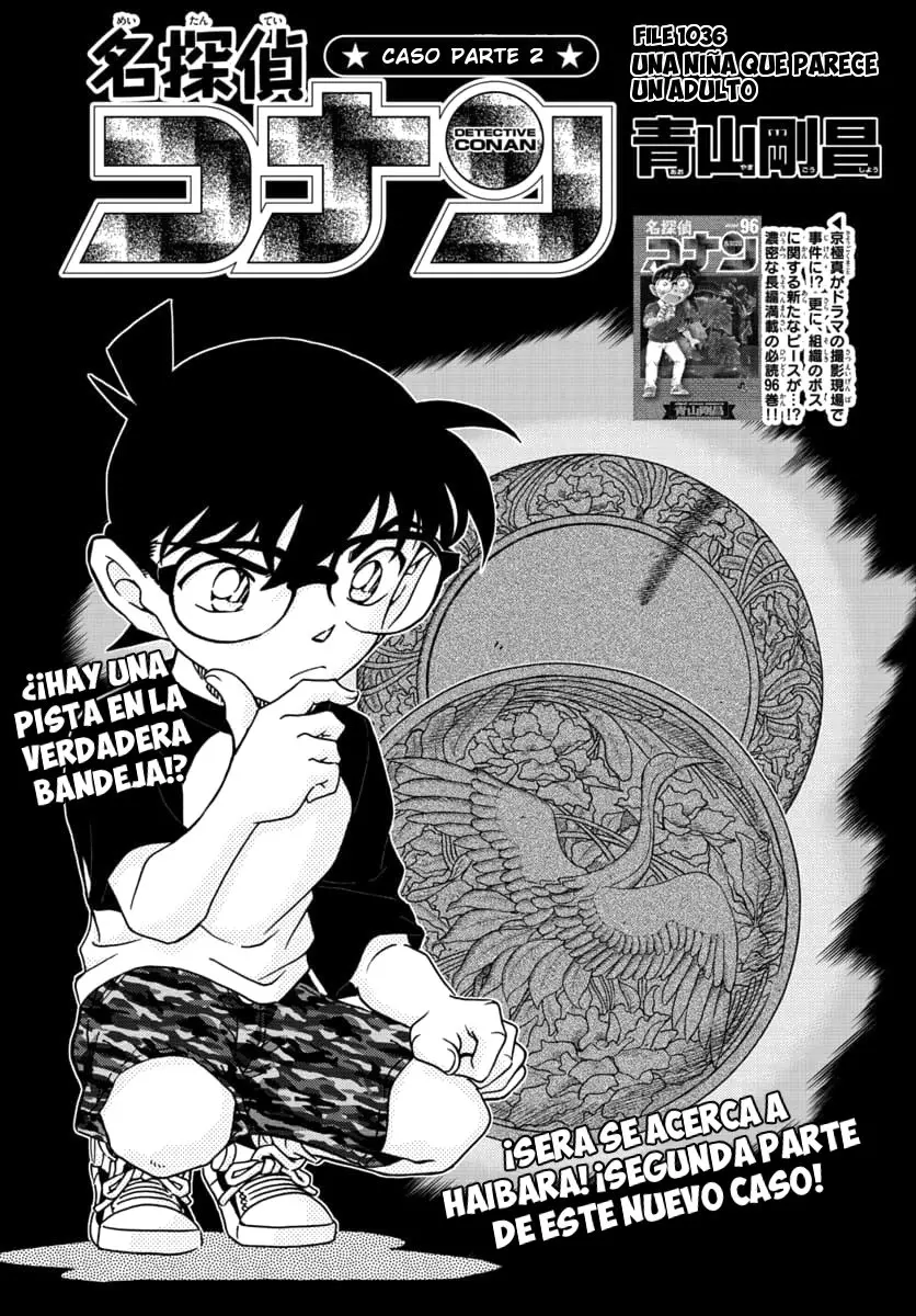 Detective Conan capítulo 1036 página 1