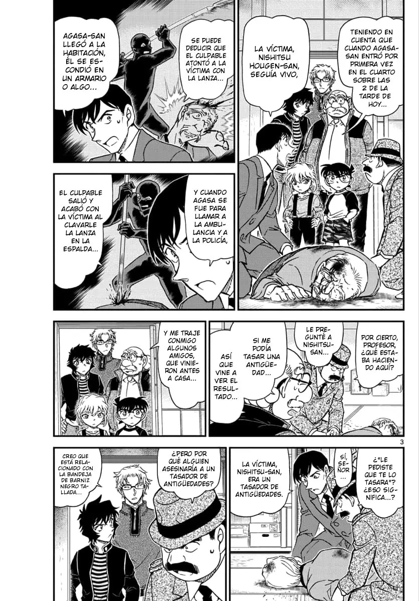 Detective Conan capítulo 1036 página 3