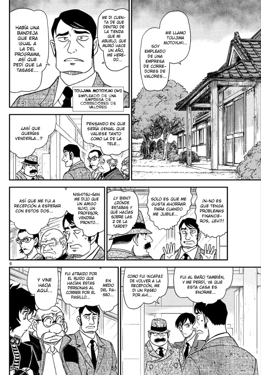 Detective Conan capítulo 1036 página 6