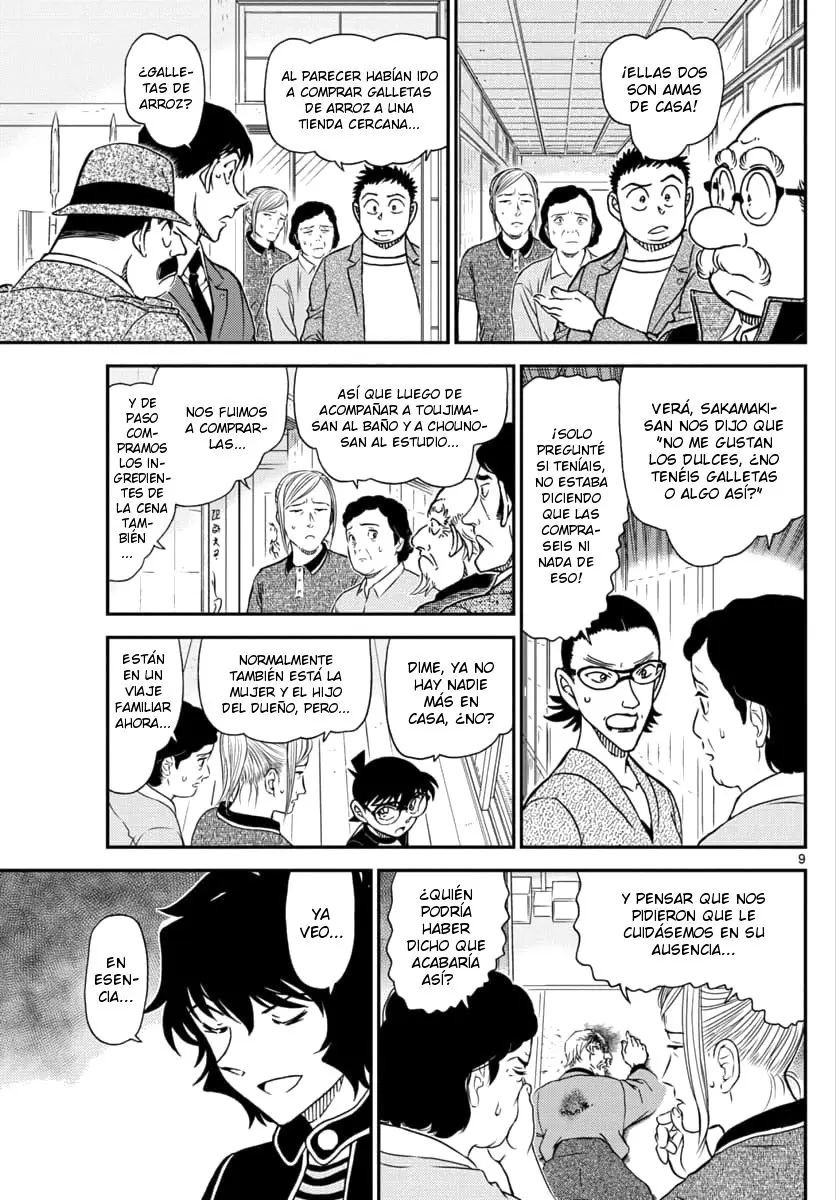 Detective Conan capítulo 1036 página 9
