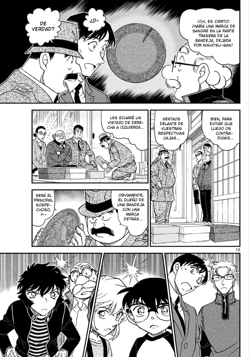 Detective Conan capítulo 1036 página 13